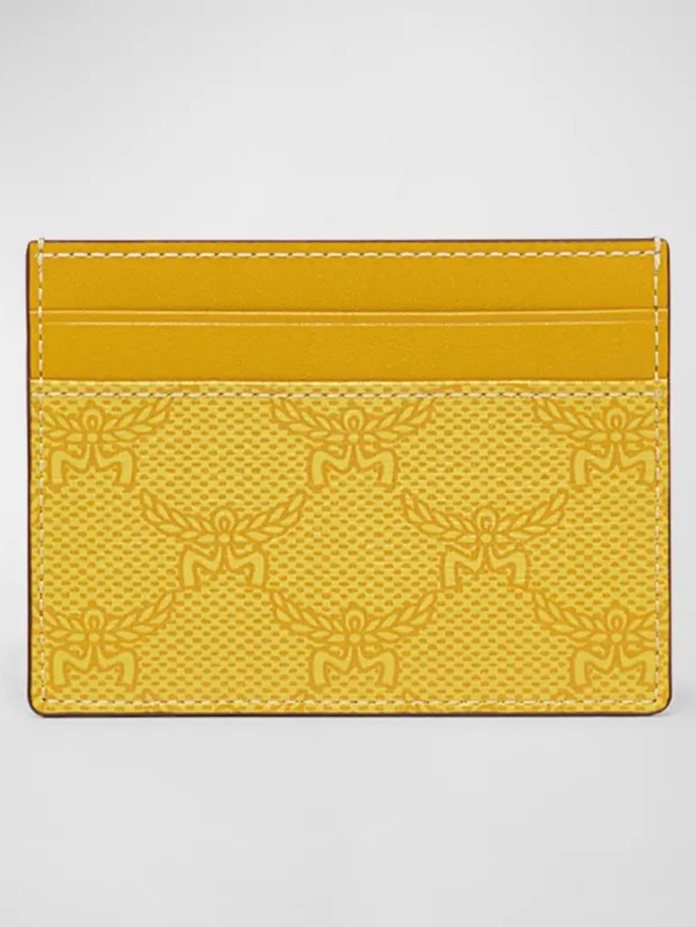 MCM HIMMEL CARD CASE IN LAURETOS LEMON GOLD - Picture 6 of 11